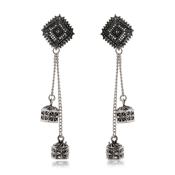 Jewellery_Earrings_for_Women_Oxidised_Silver_Jhumka_earrings_for_Girls_and_Women_E-18
