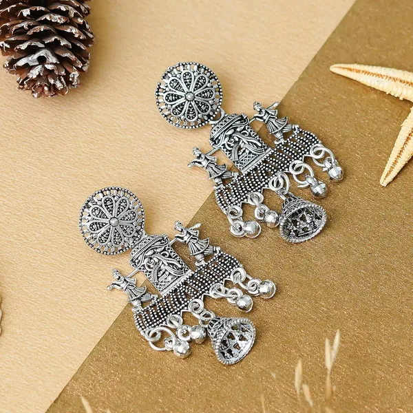 Jewellery_Earrings_for_Women_Oxidised_Silver_Jhumka_earrings_for_Girls_and_Women_E-2
