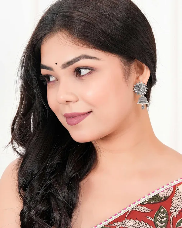 Jewellery_Earrings_for_Women_Oxidised_Silver_Jhumka_earrings_for_Girls_and_Women_E-19