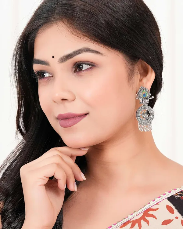 Jewellery_Earrings_for_Women_Oxidised_Silver_Jhumka_earrings_for_Girls_and_Women_E-3