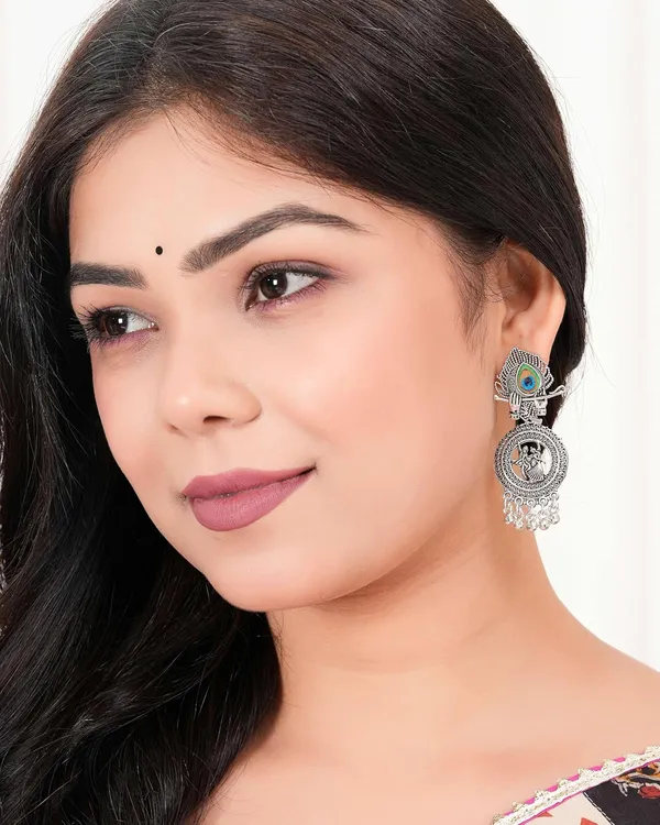 Jewellery_Earrings_for_Women_Oxidised_Silver_Jhumka_earrings_for_Girls_and_Women_E-3