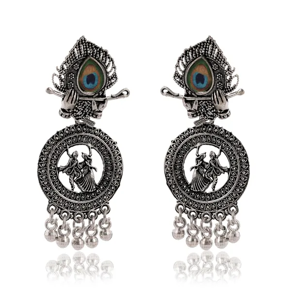 Jewellery_Earrings_for_Women_Oxidised_Silver_Jhumka_earrings_for_Girls_and_Women_E-3