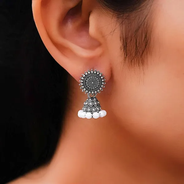 Jewellery_Earrings_for_Women_Oxidised_Silver_Jhumka_earrings_for_Girls_and_Women_E-25