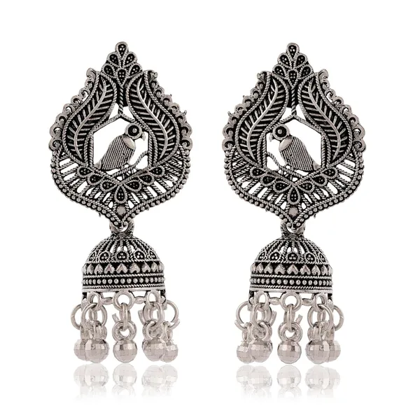 Jewellery_Earrings_for_Women_Oxidised_Silver_Jhumka_earrings_for_Girls_and_Women_E-4