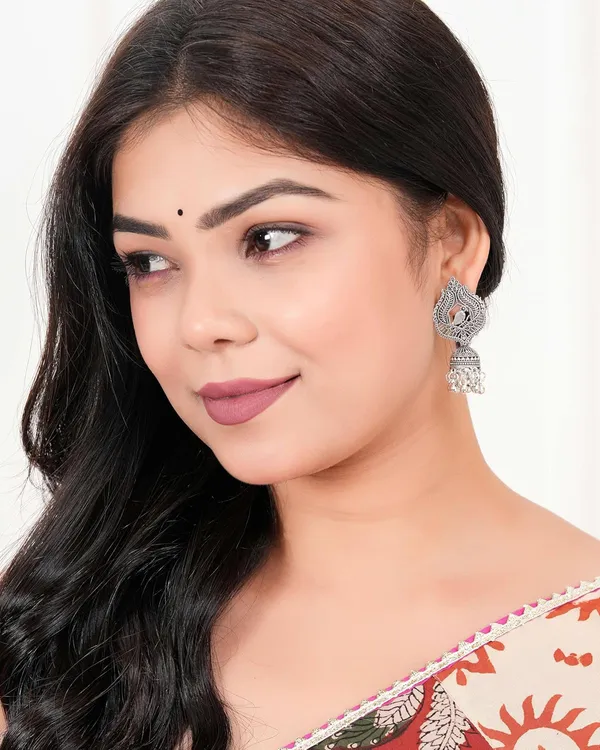 Jewellery_Earrings_for_Women_Oxidised_Silver_Jhumka_earrings_for_Girls_and_Women_E-4