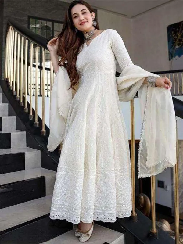 Black_Cotton_Embroidery_Straight_Kurti_Pant_With_Dupatta_Set_For_Women