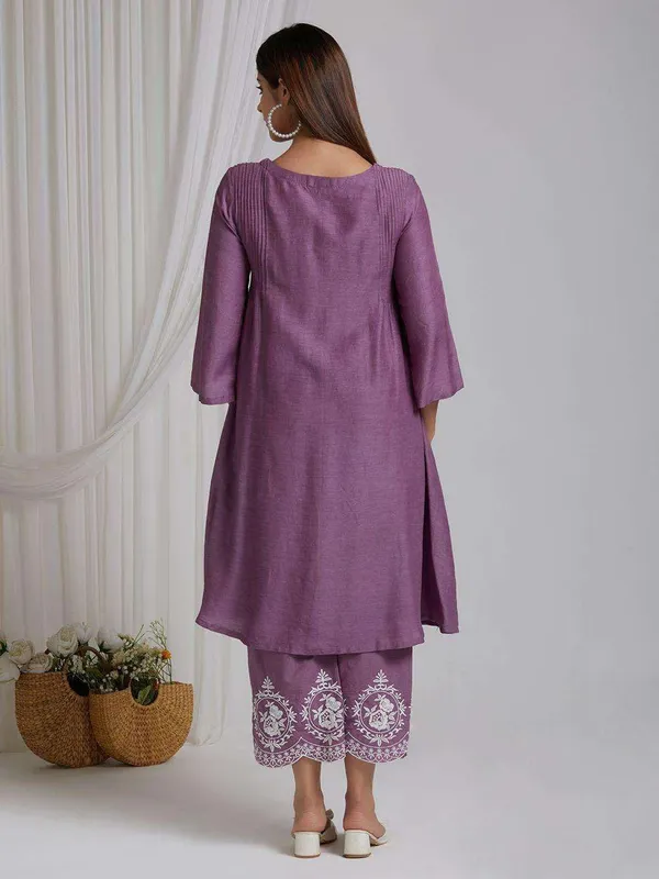 Black_Cotton_Embroidery_Straight_Kurti_Pant_With_Dupatta_Set_For_Women
