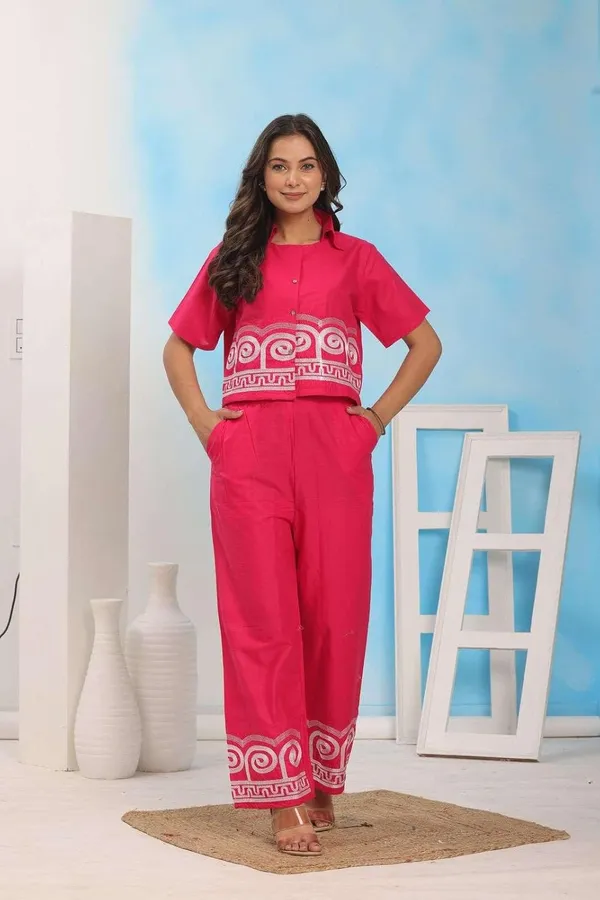 Black_Cotton_Embroidery_Straight_Kurti_Pant_With_Dupatta_Set_For_Women