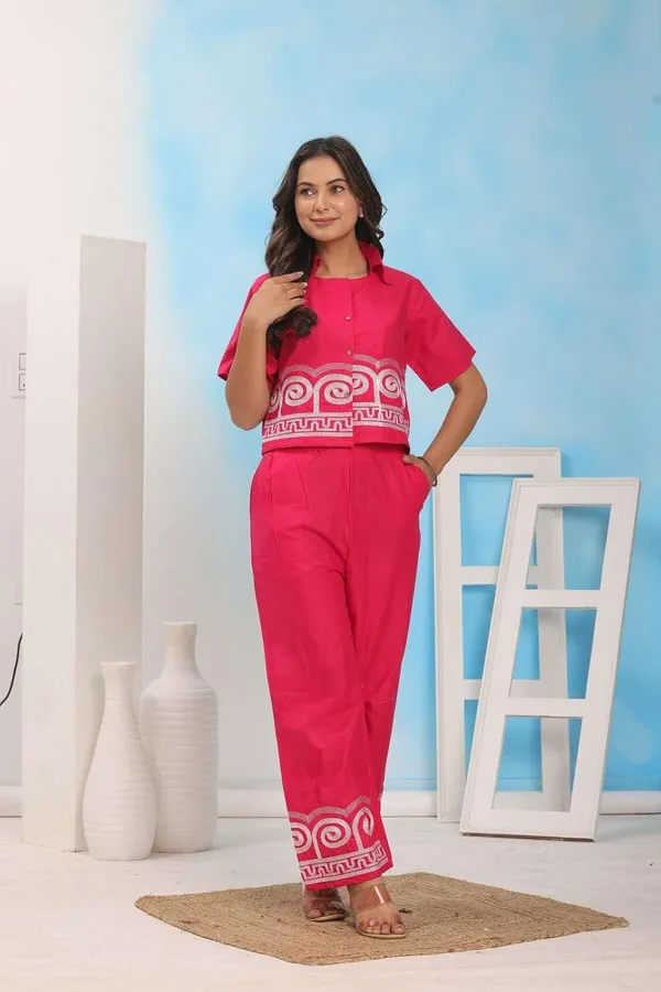 Black_Cotton_Embroidery_Straight_Kurti_Pant_With_Dupatta_Set_For_Women