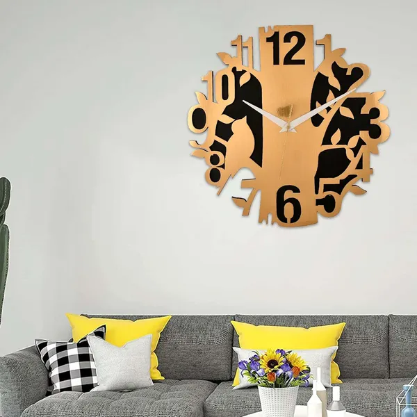 Multicolour_Wooden_Silent_Non-Ticking_Wall_Clock_Tree_Design_Wall_Clock_For_Home_Living_Room_Bedroom_Office_(12X12_Inch_Ch-Trw2)