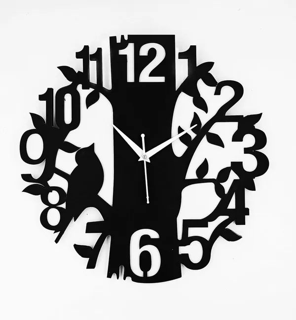 Multicolour_Wooden_Silent_Non-Ticking_Wall_Clock_Tree_Design_Wall_Clock_For_Home_Living_Room_Bedroom_Office_(12X12_Inch_Ch-Trw3)