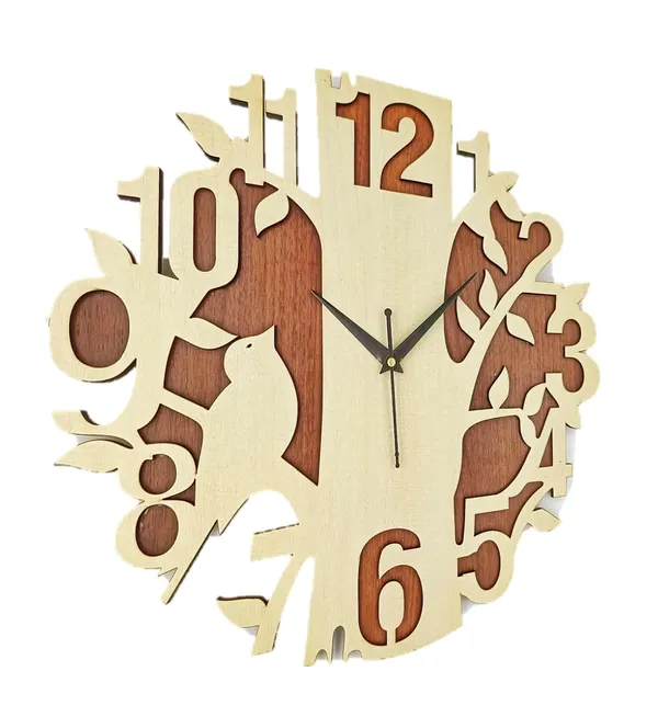 Multicolour_Wooden_Silent_Non-Ticking_Wall_Clock_Tree_Design_Wall_Clock_For_Home_Living_Room_Bedroom_Office_(12X12_Inch_Ch-Trw4)