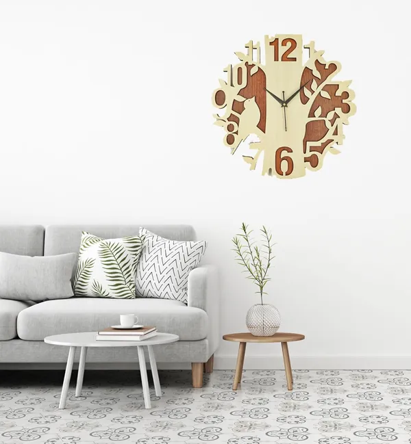 Multicolour_Wooden_Silent_Non-Ticking_Wall_Clock_Tree_Design_Wall_Clock_For_Home_Living_Room_Bedroom_Office_(12X12_Inch_Ch-Trw4)