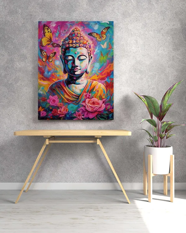 Multicolour_Buddha_Wall_Painting_For_Wall_Decoration_Canvas_Wall_Painting_For_Home_Decor,_Living_Room,_Bedroom,_Office_Hotel_(16X22_Inch_Ch-Bd2)