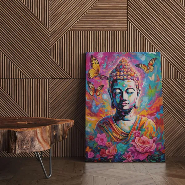 Multicolour_Buddha_Wall_Painting_For_Wall_Decoration_Canvas_Wall_Painting_For_Home_Decor,_Living_Room,_Bedroom,_Office_Hotel_(16X22_Inch_Ch-Bd2)