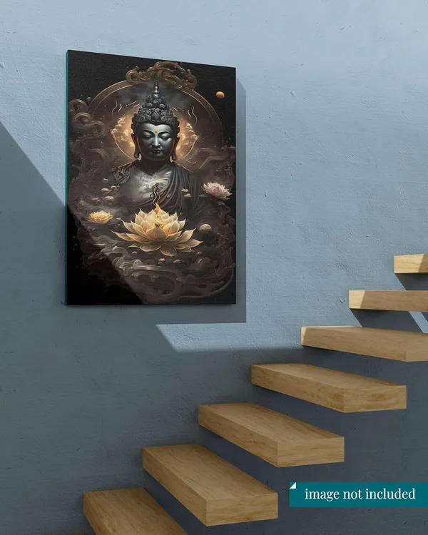 Multicolour_Buddha_Wall_Painting_For_Wall_Decoration_Canvas_Wall_Painting_For_Home_Decor,_Living_Room,_Bedroom,_Office_Hotel_(16X22_Inch_Ch-Bd4)