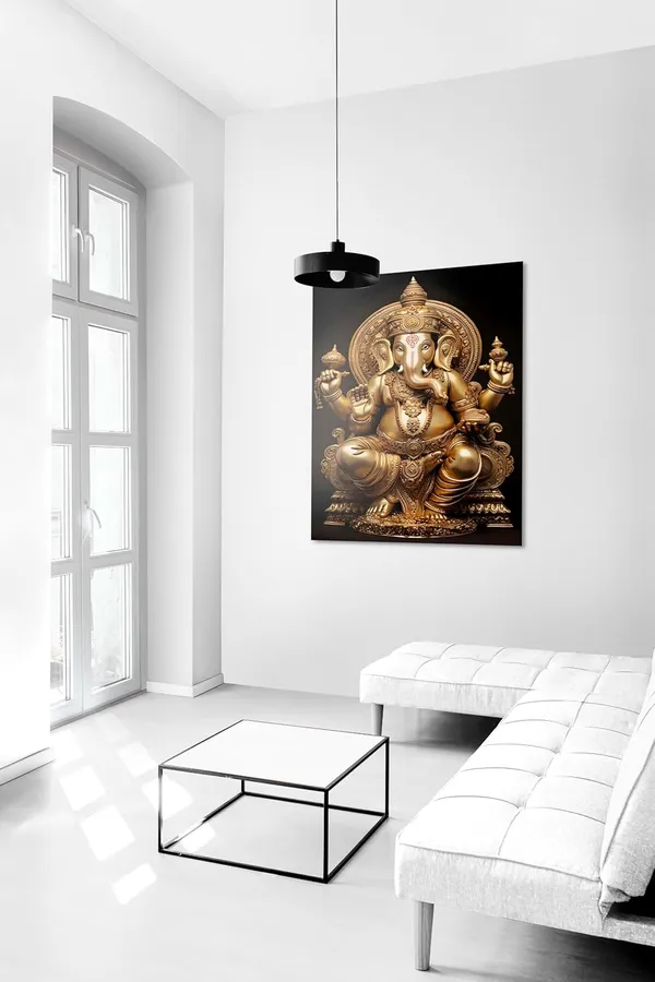 Multicolour_Ganesha_Wall_Painting_For_Wall_Decoration_Canvas_Wall_Painting_For_Home_Decor,_Living_Room,_Bedroom,_Office_Hotel_(16X22_Inch_Ch-Gn5)