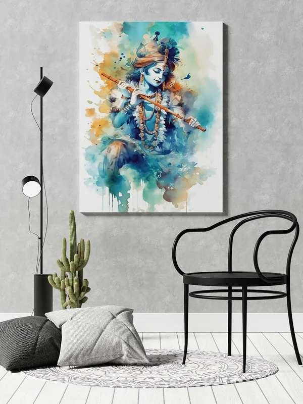 Multicolour_Radha_Krishna_Wall_Painting_For_Wall_Decoration_Canvas_Wall_Painting_For_Home_Decor,_Living_Room,_Bedroom,_Office_Hotel_(16X22_Inch_Ch-Kr11)