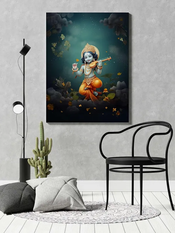 Multicolour_Radha_Krishna_Wall_Painting_For_Wall_Decoration_Canvas_Wall_Painting_For_Home_Decor,_Living_Room,_Bedroom,_Office_Hotel_(16X22_Inch_Ch-Kr13)