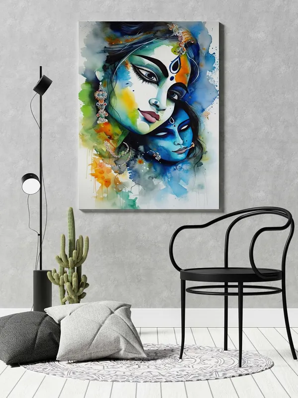 Multicolour_Radha_Krishna_Wall_Painting_For_Wall_Decoration_Canvas_Wall_Painting_For_Home_Decor,_Living_Room,_Bedroom,_Office_Hotel_(16X22_Inch_Ch-Kr3)