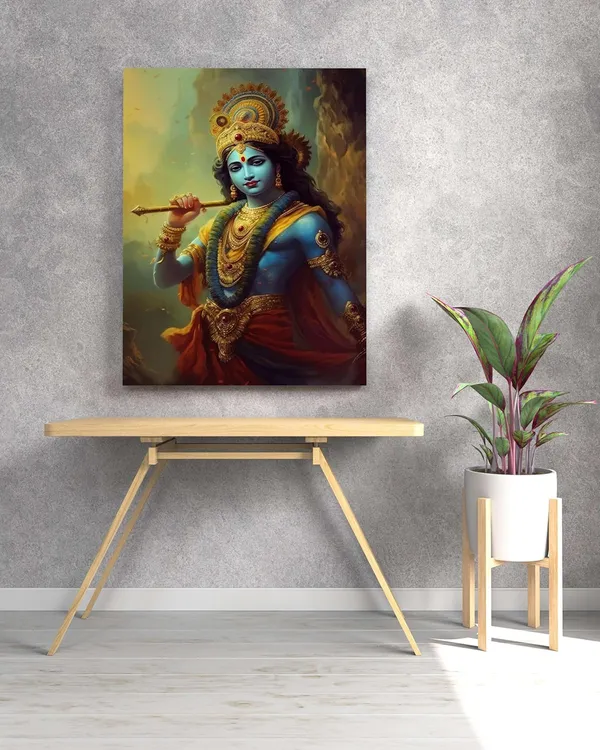 Multicolour_Radha_Krishna_Wall_Painting_For_Wall_Decoration_Canvas_Wall_Painting_For_Home_Decor,_Living_Room,_Bedroom,_Office_Hotel_(16X22_Inch_Ch-Kr6)