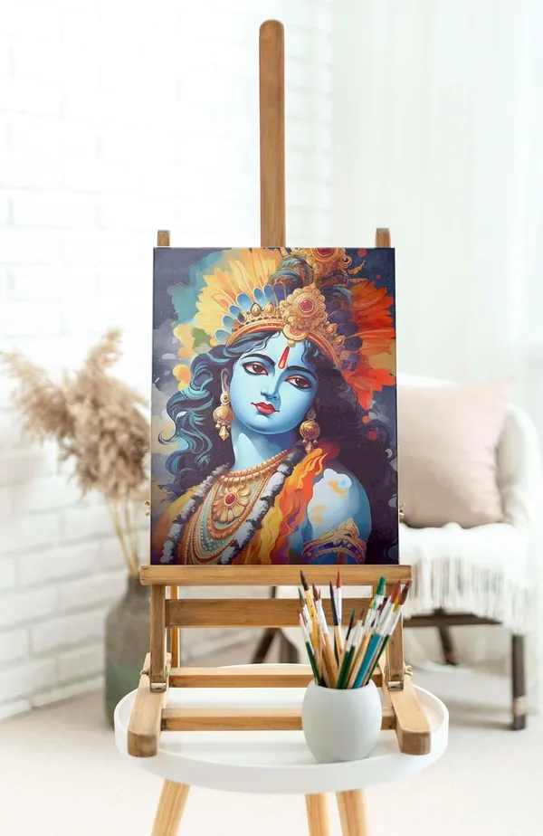 Multicolour_Radha_Krishna_Wall_Painting_For_Wall_Decoration_Canvas_Wall_Painting_For_Home_Decor,_Living_Room,_Bedroom,_Office_Hotel_(16X22_Inch_Ch-Kr7)