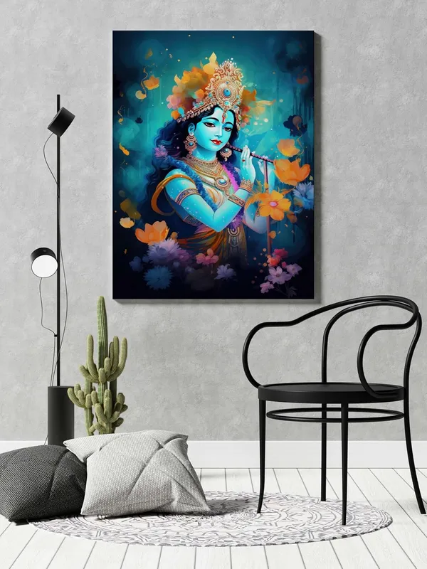Multicolour_Radha_Krishna_Wall_Painting_For_Wall_Decoration_Canvas_Wall_Painting_For_Home_Decor,_Living_Room,_Bedroom,_Office_Hotel_(16X22_Inch_Ch-Kr8)