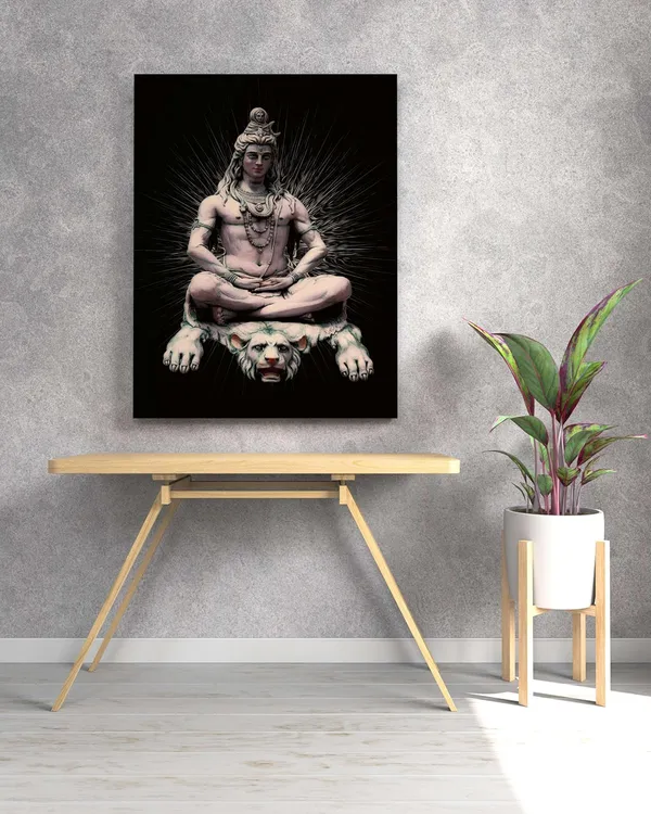 Multicolour_Shiva_Wall_Painting_For_Wall_Decoration_Canvas_Wall_Painting_For_Home_Decor,_Living_Room,_Bedroom,_Office_Hotel_(16X22_Inch_Ch-Sv1)
