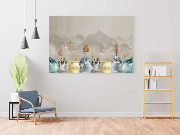 Multicolour_Morden_Art_Painting_For_Wall_Decoration_With_Frame_Canvas_Painting_For_Living_Room_Bedroom_Home_Office_&_Hotels_(22_Inch_X_16_Inch_Ch-Ma-Ldp23)