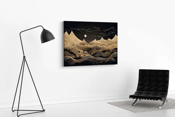 Multicolour_Morden_Art_Painting_For_Wall_Decoration_With_Frame_Canvas_Painting_For_Living_Room_Bedroom_Home_Office_&_Hotels_(22_Inch_X_16_Inch_Ch-Ma-Ldp39)