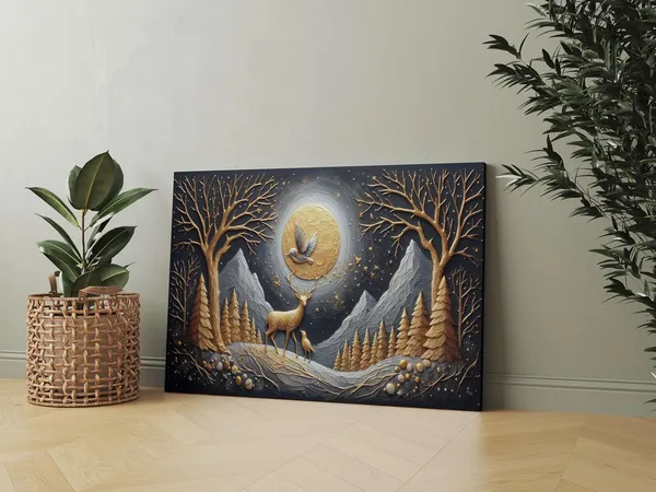 Multicolour_Morden_Art_Painting_For_Wall_Decoration_With_Frame_Canvas_Painting_For_Living_Room_Bedroom_Home_Office_&_Hotels_(22_Inch_X_16_Inch_Ch-Ma-Ldp7)