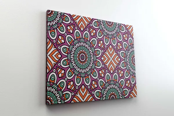 Multicolour_Mandala_Art_Painting_For_Wall_Decoration_With_Frame_Canvas_Painting_For_Living_Room_Bedroom_Home_Office_&_Hotels_(22_Inch_X_16_Inch_Ch-Mp-Ldp10)