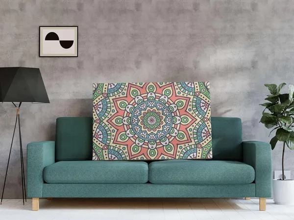Multicolour_Mandala_Art_Painting_For_Wall_Decoration_With_Frame_Canvas_Painting_For_Living_Room_Bedroom_Home_Office_&_Hotels_(22_Inch_X_16_Inch_Ch-Mp-Ldp11)