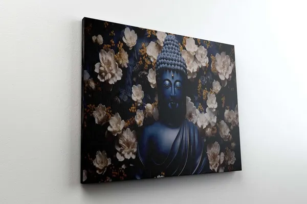 Multicolour_Buddha_Paintings_For_Wall_Decoration_With_Frame_Canvas_Painting_For_Living_Room_Bedroom_Home_Office_&_Hotels_(22_Inch_X_16_Inch_Ch-Bd-Ldp1)