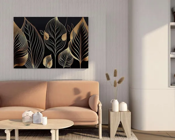 Multicolour_Flower_Paintings_For_Wall_Decoration_With_Frame_Canvas_Painting_For_Living_Room_Bedroom_Home_Office_&_Hotels_(22_Inch_X_16_Inch_Ch-Flw-Ldp21)