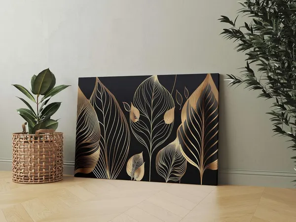 Multicolour_Flower_Paintings_For_Wall_Decoration_With_Frame_Canvas_Painting_For_Living_Room_Bedroom_Home_Office_&_Hotels_(22_Inch_X_16_Inch_Ch-Flw-Ldp21)