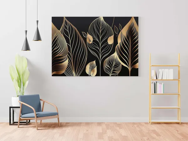 Multicolour_Flower_Paintings_For_Wall_Decoration_With_Frame_Canvas_Painting_For_Living_Room_Bedroom_Home_Office_&_Hotels_(22_Inch_X_16_Inch_Ch-Flw-Ldp21)