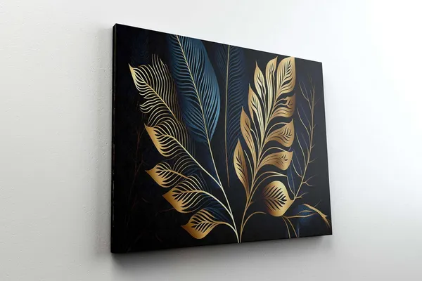 Multicolour_Flower_Paintings_For_Wall_Decoration_With_Frame_Canvas_Painting_For_Living_Room_Bedroom_Home_Office_&_Hotels_(22_Inch_X_16_Inch_Ch-Flw-Ldp22)