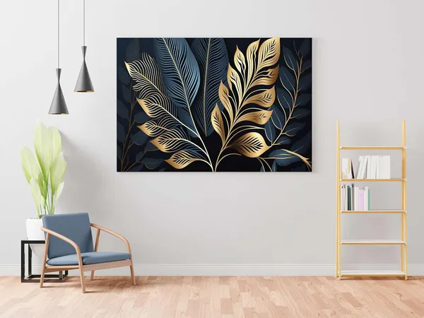 Multicolour_Flower_Paintings_For_Wall_Decoration_With_Frame_Canvas_Painting_For_Living_Room_Bedroom_Home_Office_&_Hotels_(22_Inch_X_16_Inch_Ch-Flw-Ldp22)