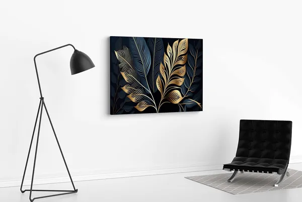 Multicolour_Flower_Paintings_For_Wall_Decoration_With_Frame_Canvas_Painting_For_Living_Room_Bedroom_Home_Office_&_Hotels_(22_Inch_X_16_Inch_Ch-Flw-Ldp22)