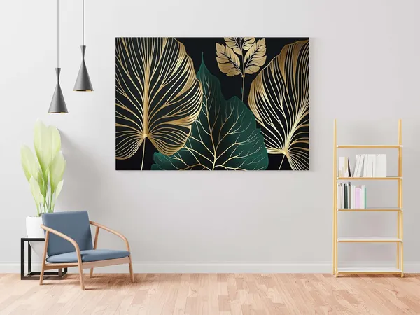 Multicolour_Flower_Paintings_For_Wall_Decoration_With_Frame_Canvas_Painting_For_Living_Room_Bedroom_Home_Office_&_Hotels_(22_Inch_X_16_Inch_Ch-Flw-Ldp24)