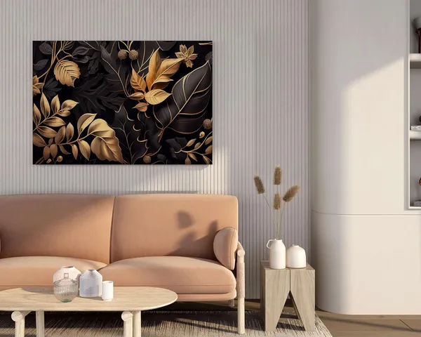 Multicolour_Flower_Paintings_For_Wall_Decoration_With_Frame_Canvas_Painting_For_Living_Room_Bedroom_Home_Office_&_Hotels_(22_Inch_X_16_Inch_Ch-Flw-Ldp28)