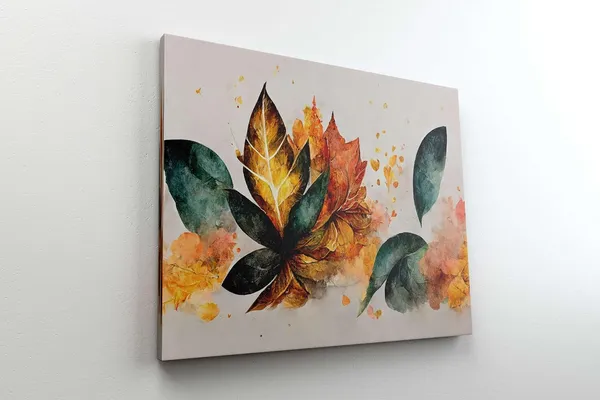 Multicolour_Flower_Paintings_For_Wall_Decoration_With_Frame_Canvas_Painting_For_Living_Room_Bedroom_Home_Office_&_Hotels_(22_Inch_X_16_Inch_Ch-Flw-Ldp33)