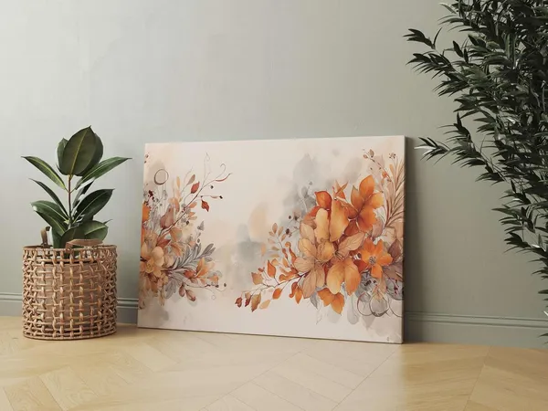Multicolour_Flower_Paintings_For_Wall_Decoration_With_Frame_Canvas_Painting_For_Living_Room_Bedroom_Home_Office_&_Hotels_(22_Inch_X_16_Inch_Ch-Flw-Ldp37)
