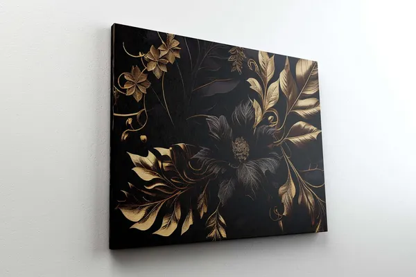 Multicolour_Flower_Paintings_For_Wall_Decoration_With_Frame_Canvas_Painting_For_Living_Room_Bedroom_Home_Office_&_Hotels_(22_Inch_X_16_Inch_Ch-Flw-Ldp38)