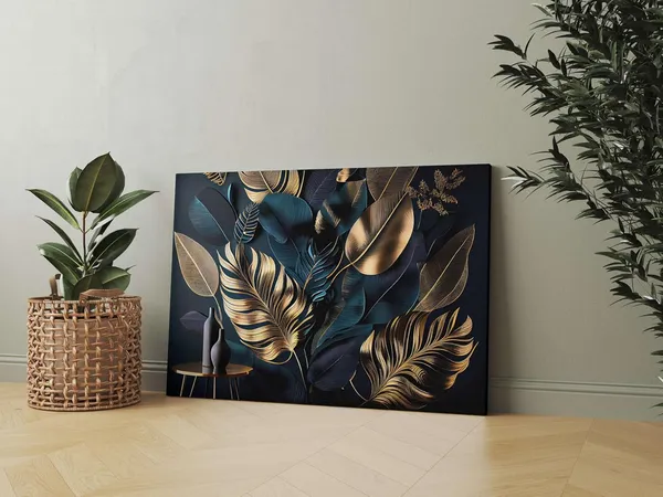 Multicolour_Flower_Paintings_For_Wall_Decoration_With_Frame_Canvas_Painting_For_Living_Room_Bedroom_Home_Office_&_Hotels_(22_Inch_X_16_Inch_Ch-Flw-Ldp42)