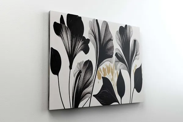 Multicolour_Flower_Paintings_For_Wall_Decoration_With_Frame_Canvas_Painting_For_Living_Room_Bedroom_Home_Office_&_Hotels_(22_Inch_X_16_Inch_Ch-Flw-Ldp53)