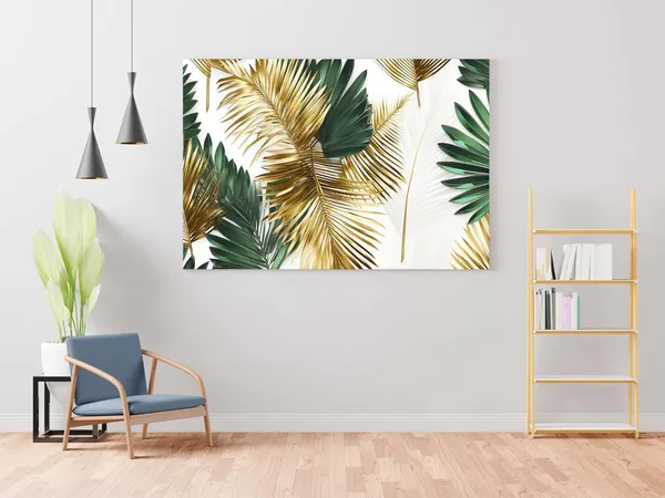 Multicolour_Flower_Paintings_For_Wall_Decoration_With_Frame_Canvas_Painting_For_Living_Room_Bedroom_Home_Office_&_Hotels_(22_Inch_X_16_Inch_Ch-Flw-Ldp57)