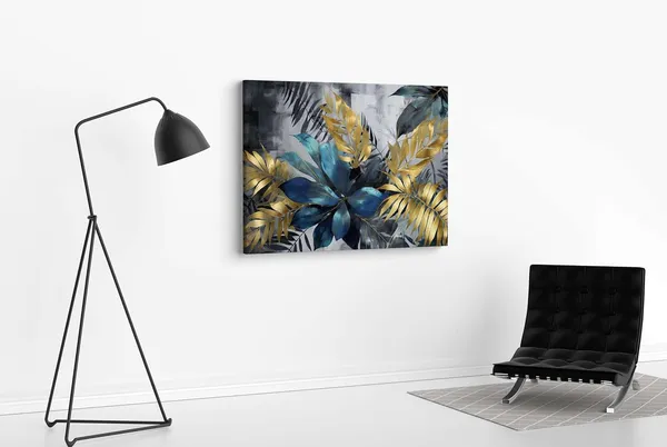 Multicolour_Flower_Paintings_For_Wall_Decoration_With_Frame_Canvas_Painting_For_Living_Room_Bedroom_Home_Office_&_Hotels_(22_Inch_X_16_Inch_Ch-Flw-Ldp61)