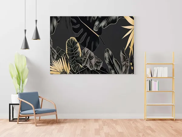 Multicolour_Flower_Paintings_For_Wall_Decoration_With_Frame_Canvas_Painting_For_Living_Room_Bedroom_Home_Office_&_Hotels_(22_Inch_X_16_Inch_Ch-Flw-Ldp62)